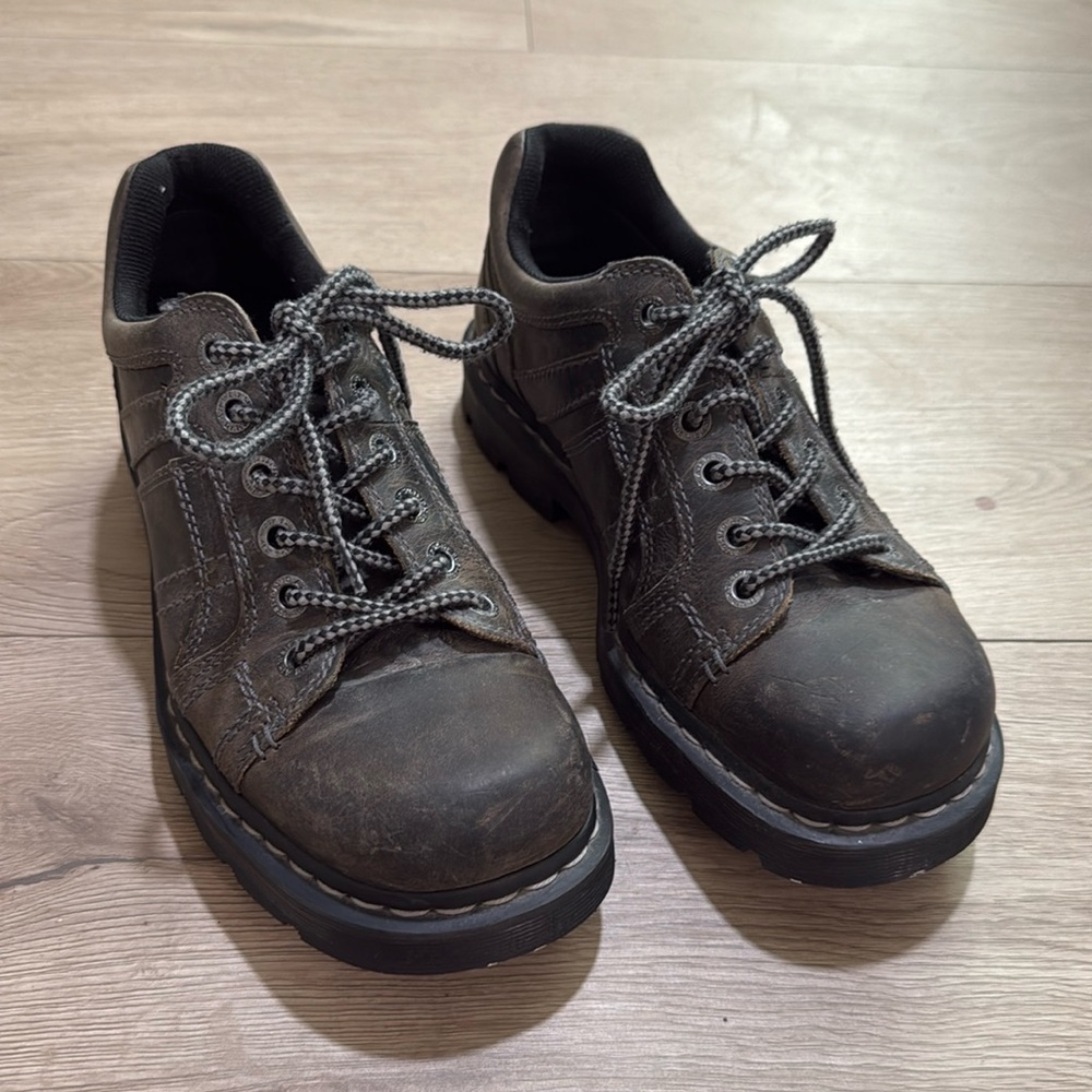 Dr. Martens Lexington Lace Up Leather Oxford Shoe 9 PC080 Buckle